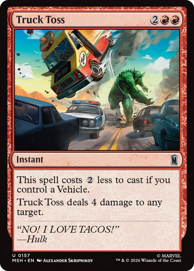 Truck Toss [Marvel Super Heroes] | Gear Gaming Bentonville