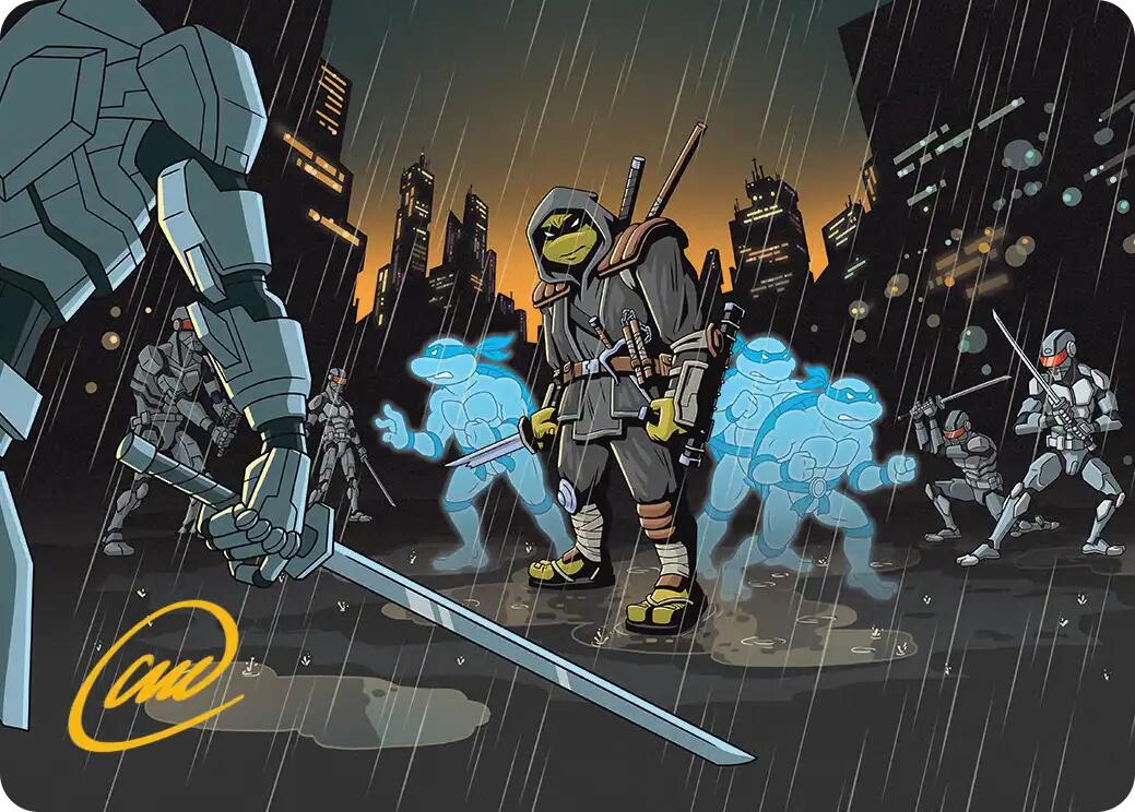 The Last Ronin's Technique Art Card (Gold-Stamped Signature) [Teenage Mutant Ninja Turtles Art Series] | Gear Gaming Bentonville
