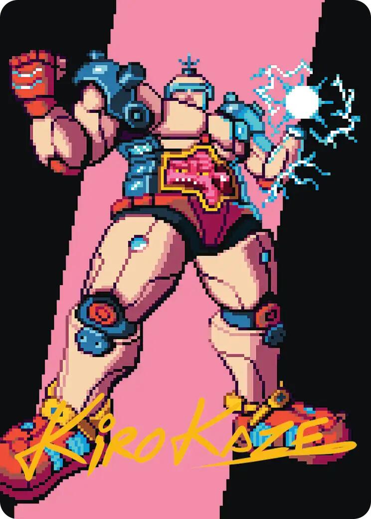 Krang, the All-Powerful Art Card (Gold-Stamped Signature) [Teenage Mutant Ninja Turtles Art Series] | Gear Gaming Bentonville