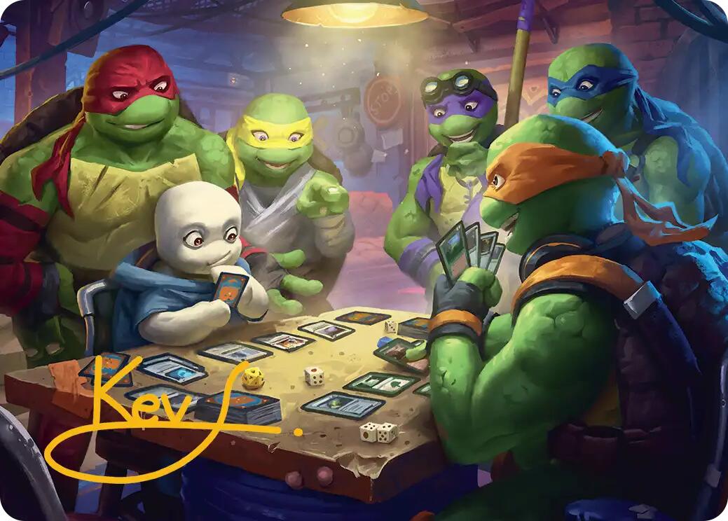 Lessons from Life Art Card (Gold-Stamped Signature) [Teenage Mutant Ninja Turtles Art Series] | Gear Gaming Bentonville