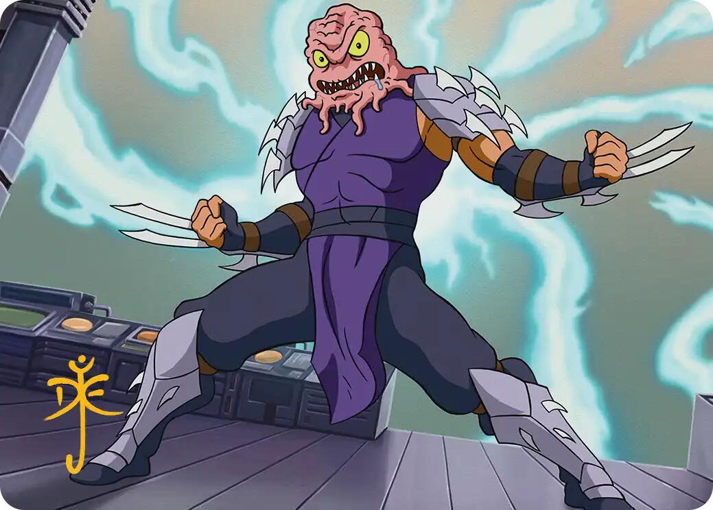 Krang & Shredder Art Card (Gold-Stamped Signature) [Teenage Mutant Ninja Turtles Art Series] | Gear Gaming Bentonville