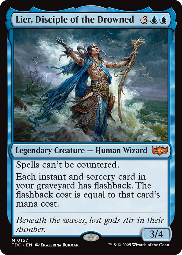 Lier, Disciple of the Drowned [Tarkir: Dragonstorm Commander] | Gear Gaming Bentonville