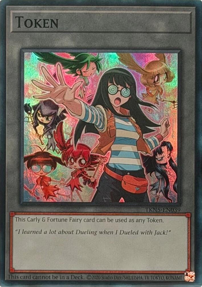 Token: Carly & Fortune Fairy [TKN5-EN039] Super Rare | Gear Gaming Bentonville