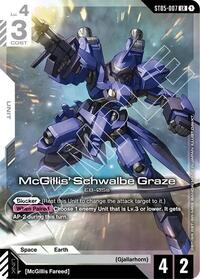 McGillis' Schwalbe Graze (Premium Card Collection Gundam Assemble) (ST05-007) [Gundam Promotional Cards] | Gear Gaming Bentonville