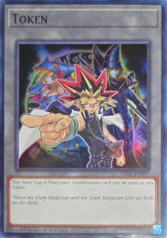 Token: Yami Yugi & Magicians Combination [TKN4-EN037] Super Rare | Gear Gaming Bentonville