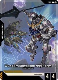 Gundam Barbatos 4th Form (T-017) (Premium Card Collection Gundam Assemble) (T-017) [Gundam Promotional Cards] | Gear Gaming Bentonville
