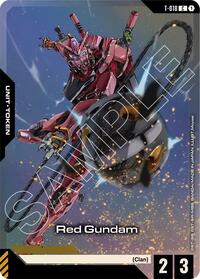 Red Gundam (T-018) (Premium Card Collection Gundam Assemble) (T-018) [Gundam Promotional Cards] | Gear Gaming Bentonville