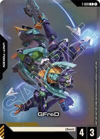 GFreD (T-020) (Premium Card Collection Gundam Assemble) (T-020) [Gundam Promotional Cards] | Gear Gaming Bentonville