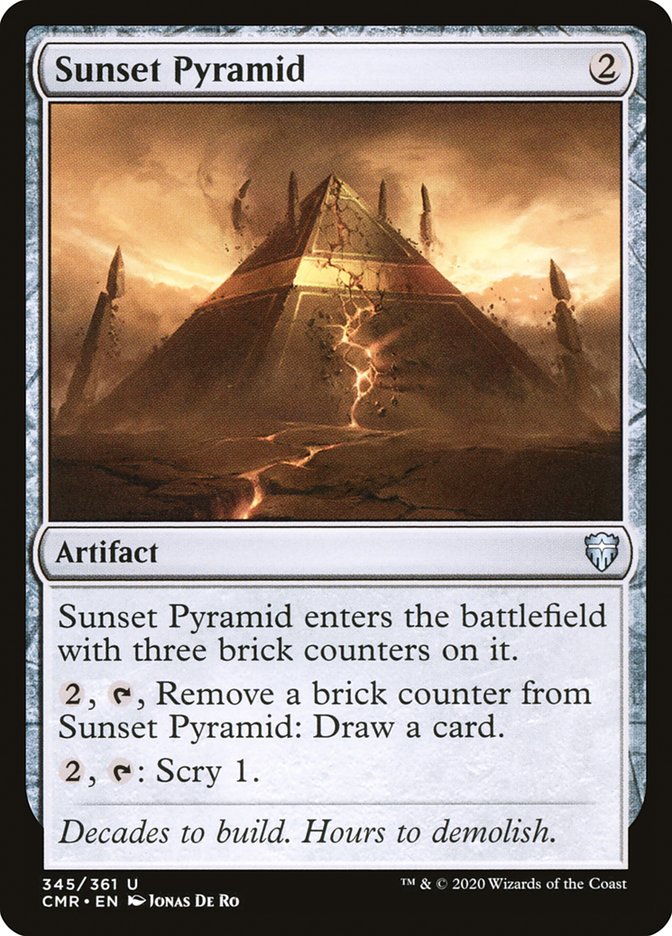 Sunset Pyramid [Commander Legends] | Gear Gaming Bentonville