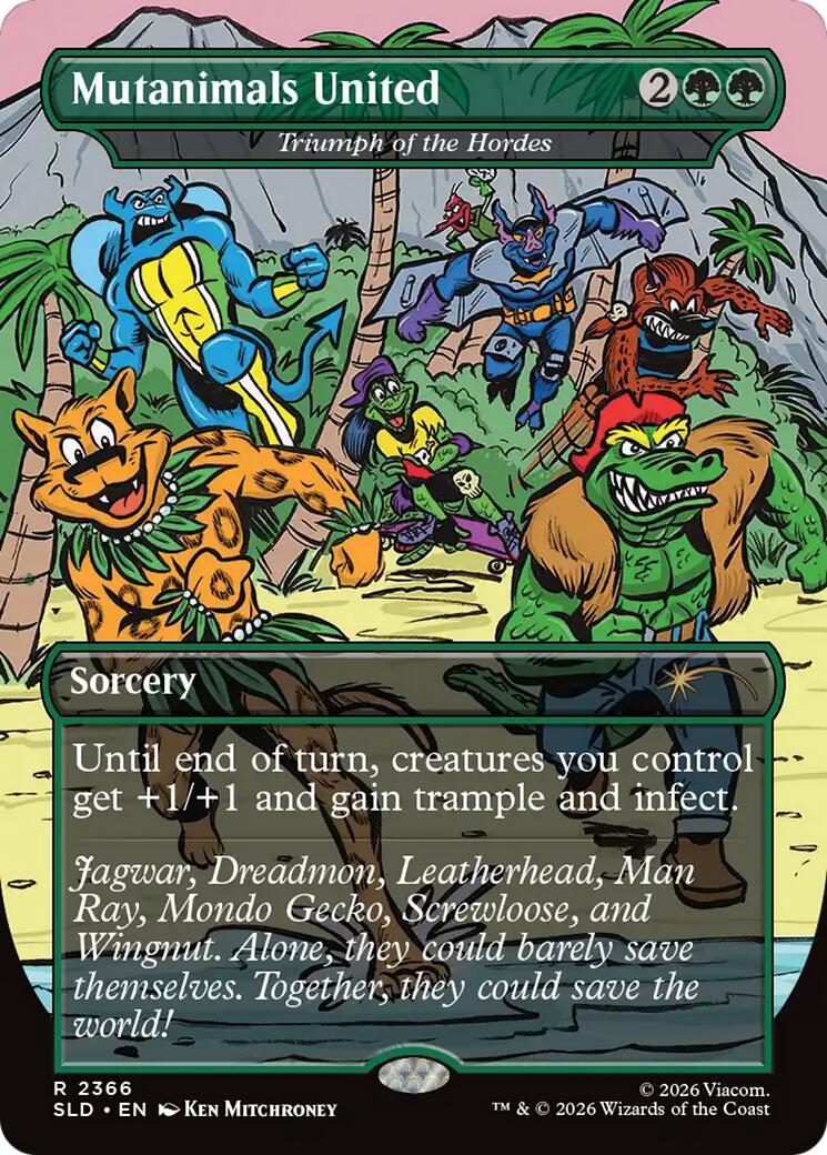Mutanimals United - Triumph of the Hordes [Secret Lair Drop Series] | Gear Gaming Bentonville