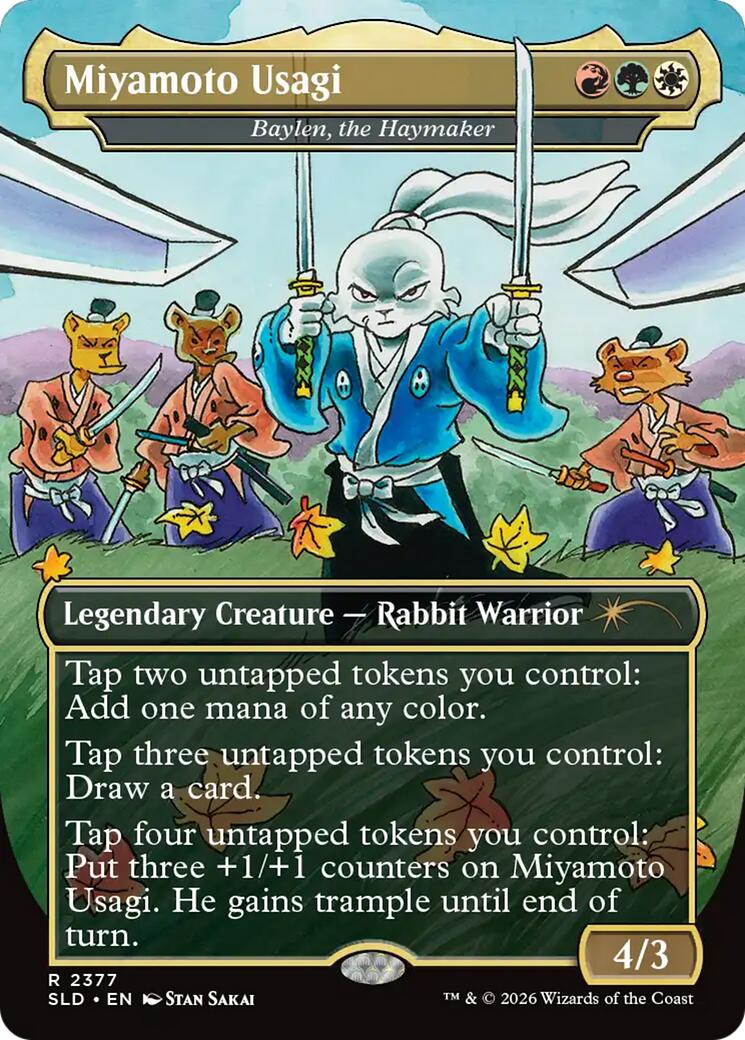 Miyamoto Usagi - Baylen, the Haymaker [Secret Lair Drop Series] | Gear Gaming Bentonville