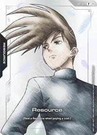 Resource (RP-028) (Premium Accessory Set - Mobile Suit Gundam Wing) (RP-028) [Promotional Resource Tokens] | Gear Gaming Bentonville
