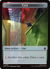 Clue // Rat Double-Sided Token [Teenage Mutant Ninja Turtles Commander Tokens] | Gear Gaming Bentonville
