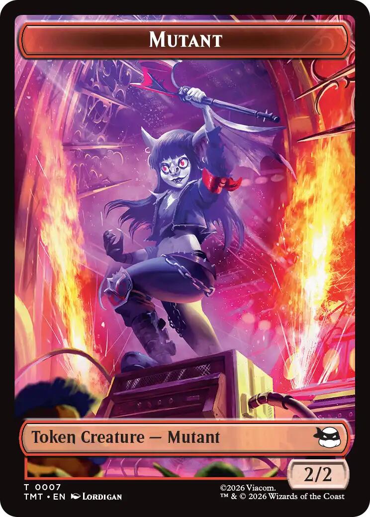 Mutant // Mutagen Double-Sided Token [Teenage Mutant Ninja Turtles Tokens] | Gear Gaming Bentonville
