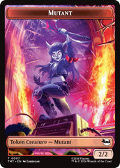 Mutant // Ninja Turtle Spirit Double-Sided Token [Teenage Mutant Ninja Turtles Tokens] | Gear Gaming Bentonville