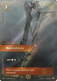 Boneshiver [Riftbound Organized Play Promotional Cards] | Gear Gaming Bentonville
