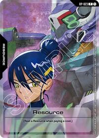 Resource (RP-023) (Mobile Suit Gundam GQuuuuuuX) (RP-023) [Promotional Resource Tokens] | Gear Gaming Bentonville