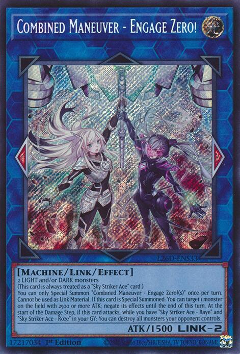 Combined Maneuver - Engage Zero! (Secret Rare) [L26D-ENS33] Secret Rare | Gear Gaming Bentonville