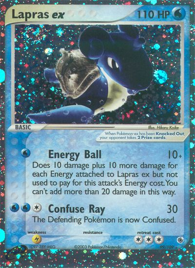 Lapras ex (99/109) [EX: Ruby & Sapphire] | Gear Gaming Bentonville