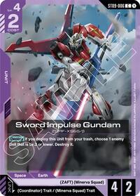 Sword Impulse Gundam [Starter Deck 09: Destiny Ignition] | Gear Gaming Bentonville