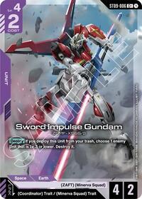 Sword Impulse Gundam (C+) [Starter Deck 09: Destiny Ignition] | Gear Gaming Bentonville
