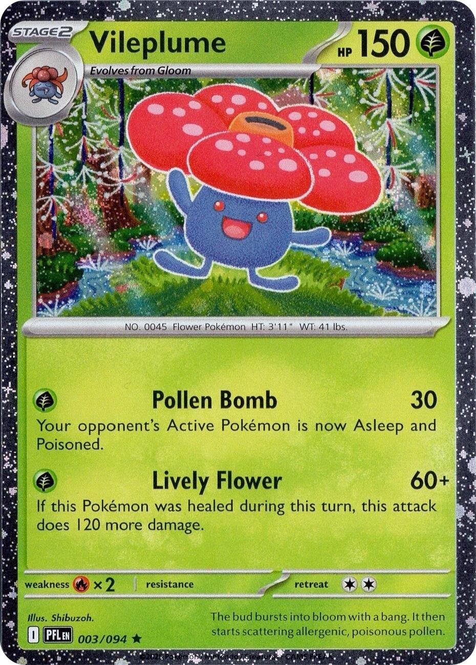 Vileplume (003/094) (Cosmos Holo) [Miscellaneous Cards] | Gear Gaming Bentonville