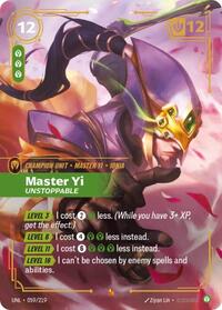Master Yi - Unstoppable [Unleashed] | Gear Gaming Bentonville
