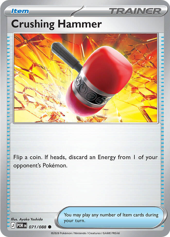 Crushing Hammer (071/088) [Mega Evolution: Perfect Order] | Gear Gaming Bentonville