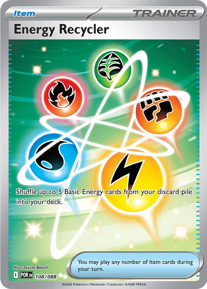 Energy Recycler (108/088) [Mega Evolution: Perfect Order] | Gear Gaming Bentonville