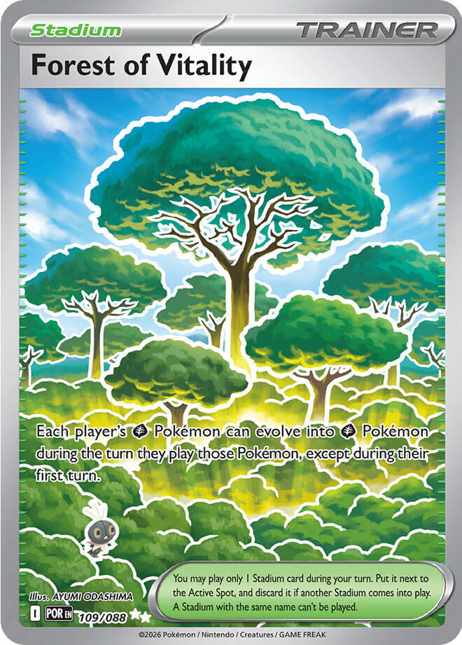 Forest of Vitality (109/088) [Mega Evolution: Perfect Order] | Gear Gaming Bentonville