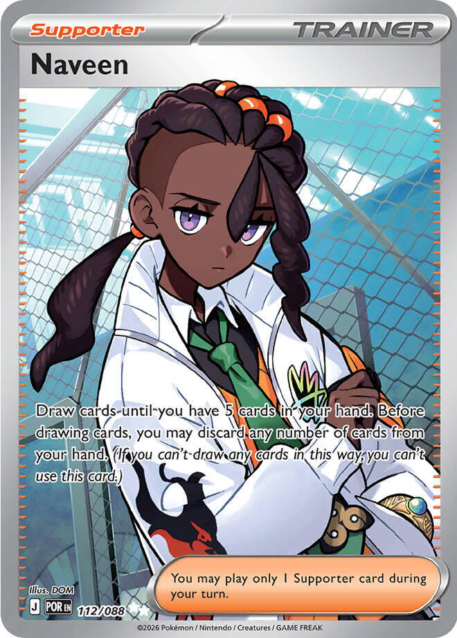 Naveen (112/088) [Mega Evolution: Perfect Order] | Gear Gaming Bentonville