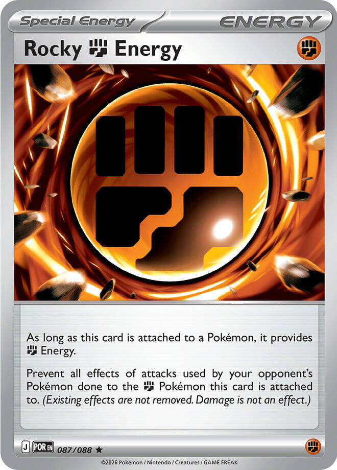 Rocky Fighting Energy (087/088) [Mega Evolution: Perfect Order] | Gear Gaming Bentonville