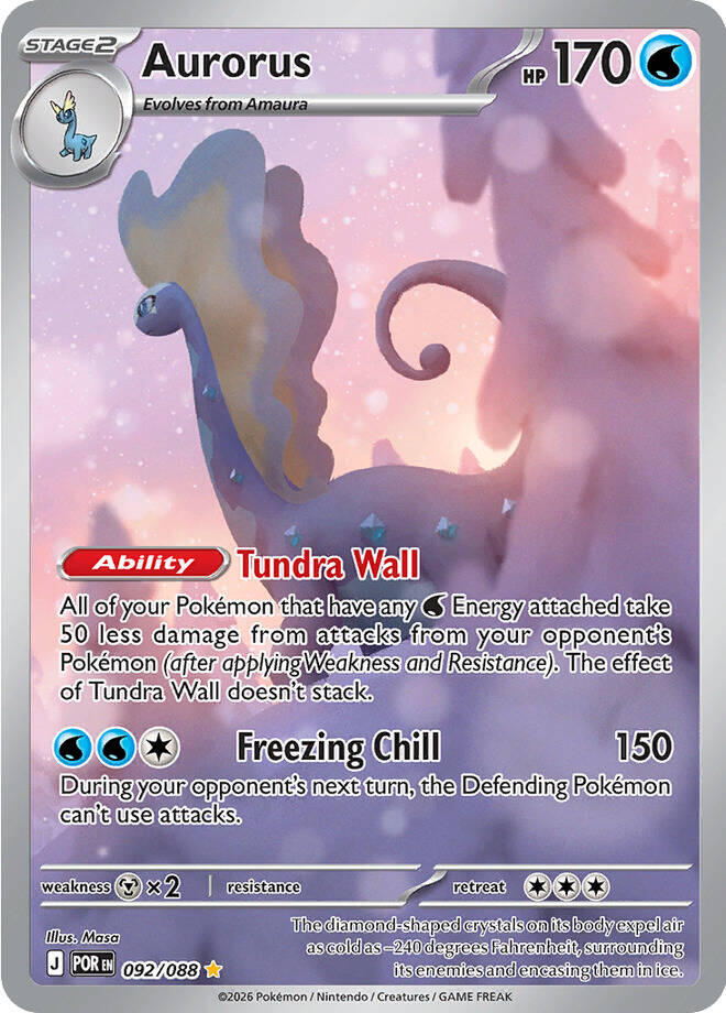 Aurorus (092/088) [Mega Evolution: Perfect Order] | Gear Gaming Bentonville