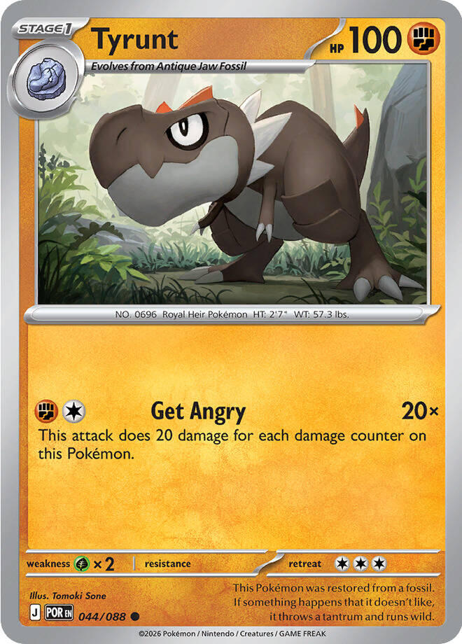 Tyrunt (044/088) [Mega Evolution: Perfect Order] | Gear Gaming Bentonville