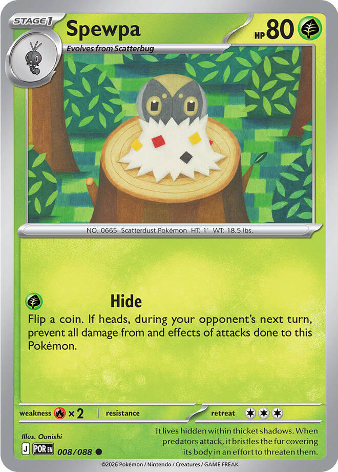 Spewpa (008/088) [Mega Evolution: Perfect Order] | Gear Gaming Bentonville