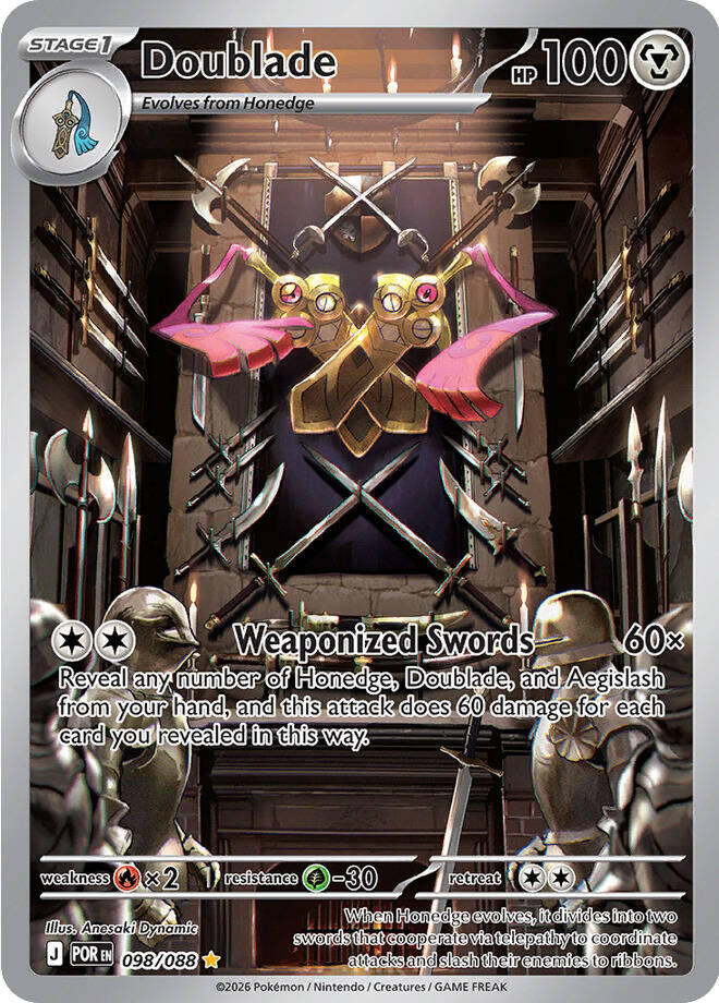 Doublade (098/088) [Mega Evolution: Perfect Order] | Gear Gaming Bentonville