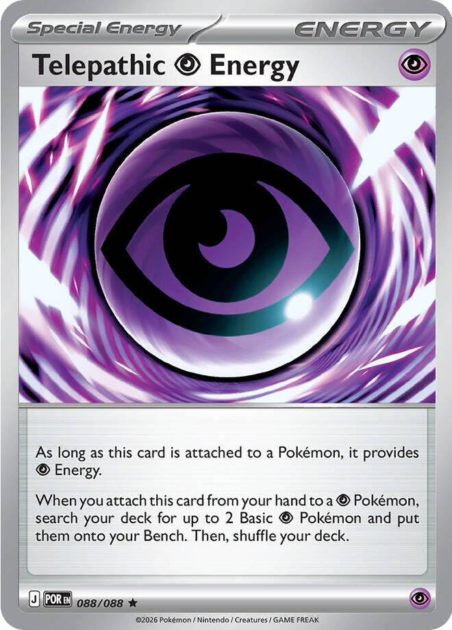 Telepathic Psychic Energy (088/088) [Mega Evolution: Perfect Order] | Gear Gaming Bentonville