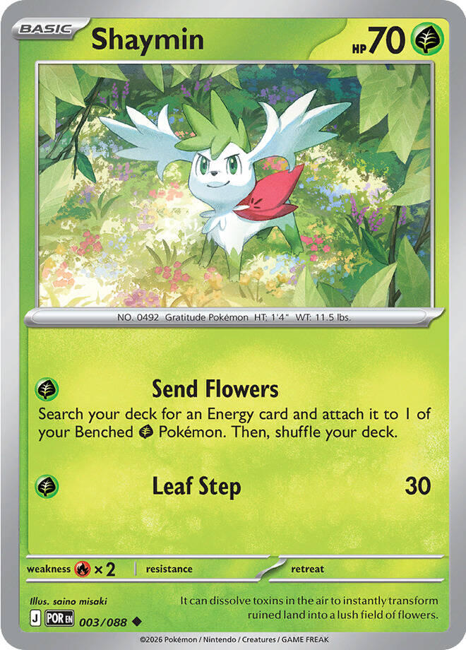Shaymin (003/088) [Mega Evolution: Perfect Order] | Gear Gaming Bentonville