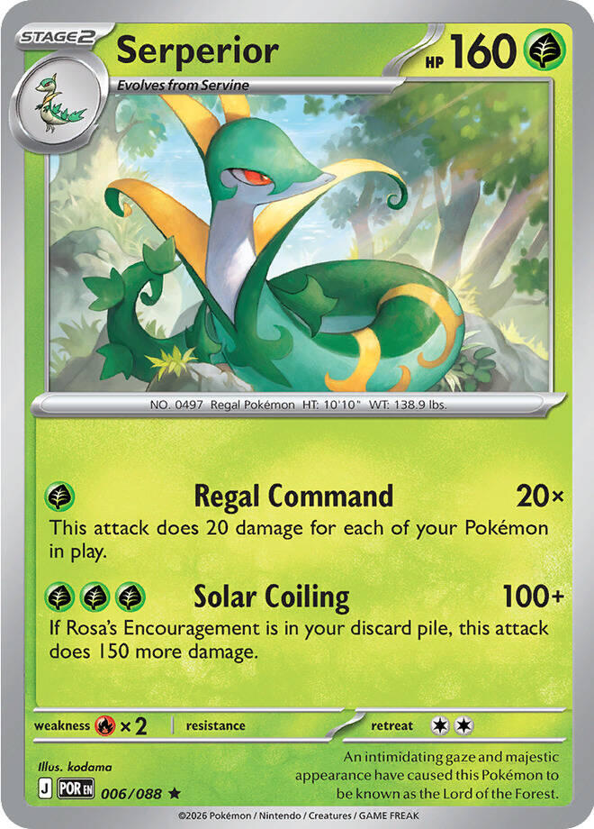 Serperior (006/088) [Mega Evolution: Perfect Order] | Gear Gaming Bentonville