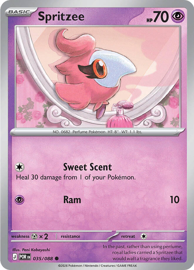 Spritzee (035/088) [Mega Evolution: Perfect Order] | Gear Gaming Bentonville