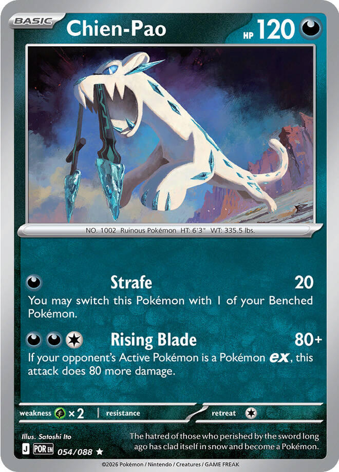 Chien-Pao (054/088) [Mega Evolution: Perfect Order] | Gear Gaming Bentonville