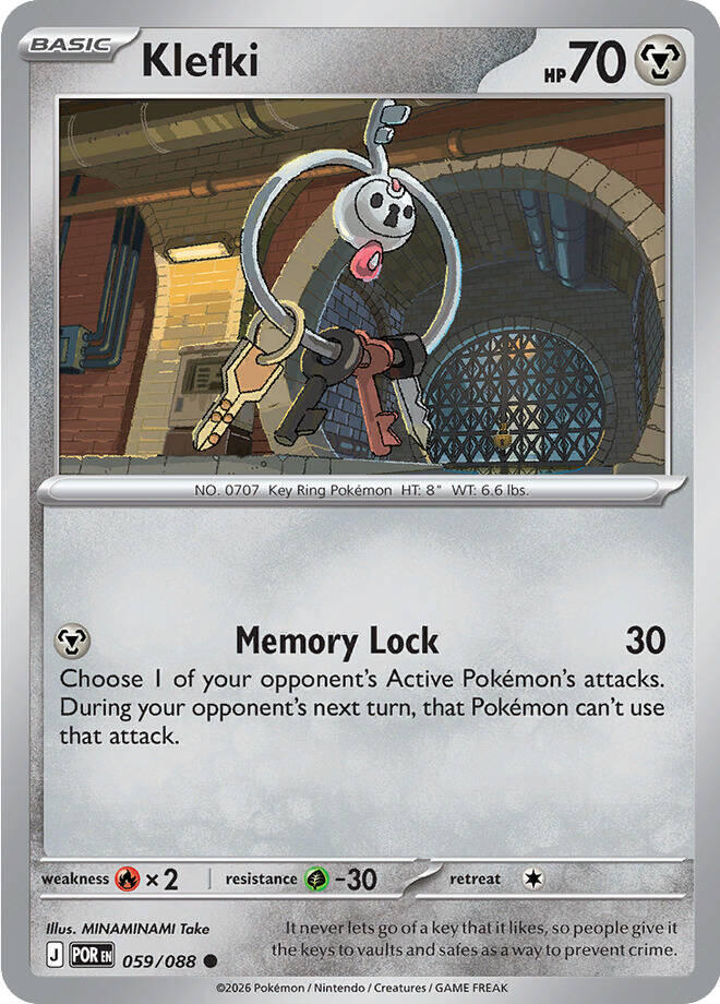 Klefki (059/088) [Mega Evolution: Perfect Order] | Gear Gaming Bentonville