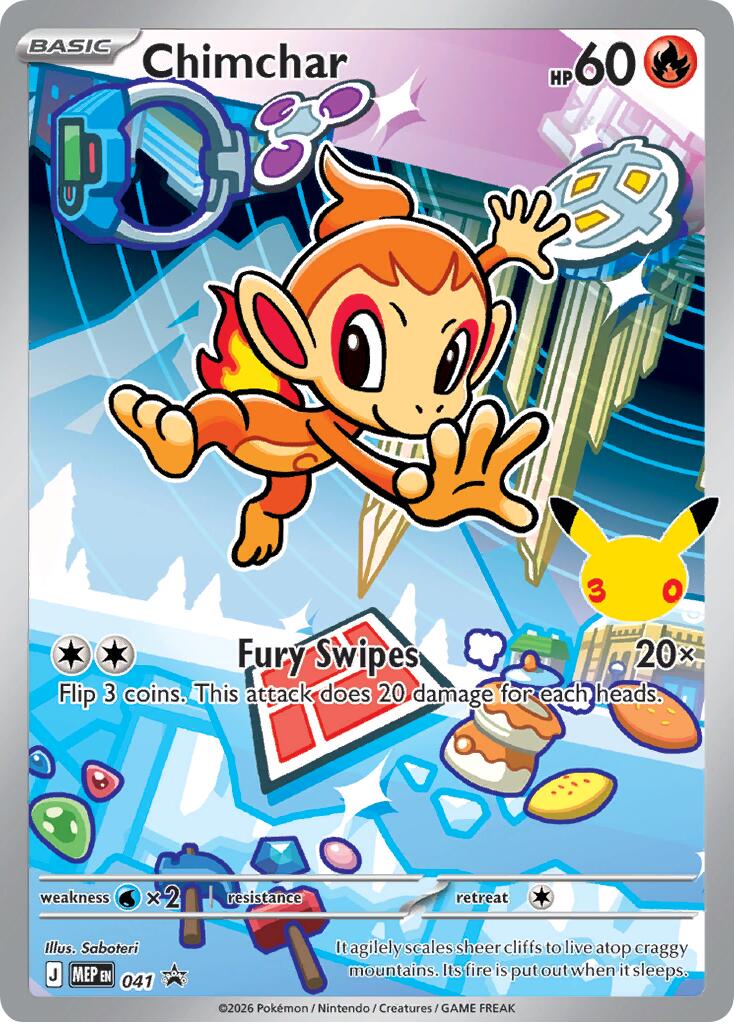 Chimchar (041) [Mega Evolution Promo] | Gear Gaming Bentonville