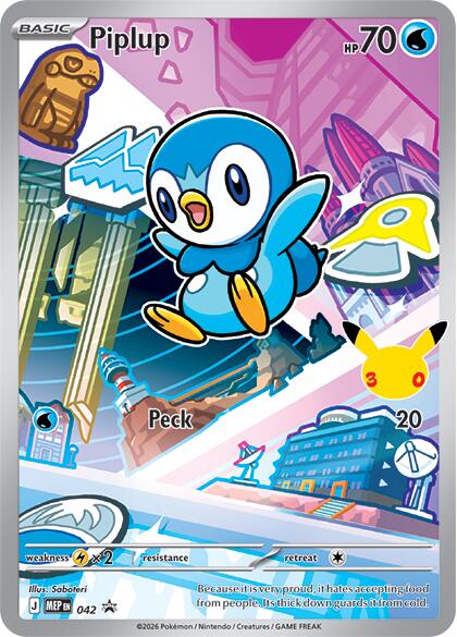 Piplup (042) [Mega Evolution Promo] | Gear Gaming Bentonville