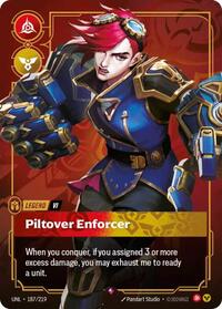 Vi - Piltover Enforcer [Unleashed] | Gear Gaming Bentonville