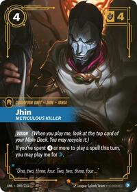 Jhin - Meticulous Killer [Unleashed] | Gear Gaming Bentonville