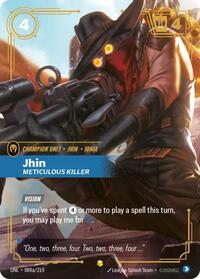Jhin - Meticulous Killer (Alternate Art) [Unleashed] | Gear Gaming Bentonville