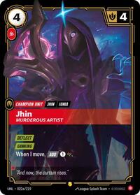 Jhin - Murderous Artist (Alternate Art) [Unleashed] | Gear Gaming Bentonville