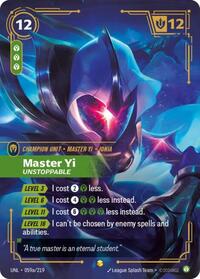 Master Yi - Unstoppable (Alternate Art) [Unleashed] | Gear Gaming Bentonville