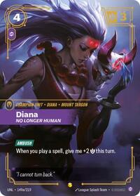 Diana - No Longer Human (Alternate Art) [Unleashed] | Gear Gaming Bentonville